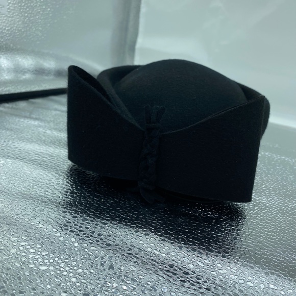 Black wool hat - Picture 3 of 4